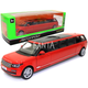 Іграшкова машинка металева Land Rover Range Rover Автопром Рендж Ровер Лімузин червоний 23*5*6 см (6622L) - зображення 1