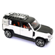 Машинка металлическая Land Rover Defender «AutoExpert» Дефендер джип белый звук свет 19*7*9 см (GT-1008) - изображение 10