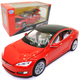 Іграшкова машинка металева Tesla «АвтоСвіт» Тесла червоний, світло, звук, 15*4*5 см, (AS-2829) - зображення 1