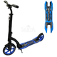 Самокат двухколесный BEST SCOOTER амортизатор, колеса PU, 230 мм, синий, до 100 кг (54664) - изображение 1