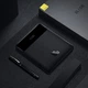 Повербанк УМБ PowerBank PPDGL-01 мощный портативный аккумулятор Baseus Blade Digital Display 20000mAh 100W 5A с технологией QC4.0+PD3.0 + кабель Type-C to Type-C 100W 20V/5A Black - изображение 8