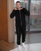 Детский светоотражающий костюм Family look 42-44 чёрный - изображение 6