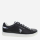 Buty sportowe męskie niskie US Polo Assn Sneaker ROKKO001MBY1 41 Czarne (8055197315750) - obraz 1
