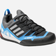 Чоловічі кросівки для треккінгу adidas Terrex Swift Solo 2 S24011 47.5 (12UK) 30.5 см Чорний/Блакитний (4064055912660) - зображення 3