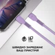Кабель ArmorStandart AR88 Type-C to Type-C 3A 1 м Purple (ARM65291) - изображение 3