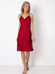 Нічна сорочка Aruelle Nicole nightdress XL Чорна (5904541435435) - зображення 1