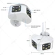 Широкоугольная ip камера 4mp wifi с углом обзора 180 град панорамная - изображение 2
