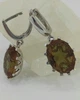 Серьги из серебра с султанитом ( 096453/82) - изображение 5