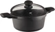 Кастрюля c крышкой Vinzer Kuro Induction Line 20 cм 2.2 л (50427V) (5907706504274) - изображение 2