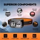 Налобний фонарь SuperFire HL23-S 2000mAh, IP44 - изображение 11