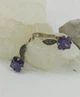 Серьги из серебра ( в футляре) с капельным серебром и куб. цирконами "Квадраты" (103729/68) - изображение 7