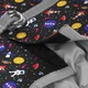 Шлея для собак м'який з QR паспортом, малюнок "NASA" Waudog S1 (zoo0000822) - зображення 3