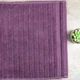 Набор махровых полотенец Зеро Твист 2шт GM Textile 50x90см, 70x140см 550г/м2 (Темно-Сиреневый) - изображение 4