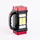 Фонарь аккумуляторный с функция PowerBank Hurry Bolt HB-1678 Светильник с солнечной панелью IP44 Красный - изображение 6