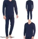 Бельё мужское тёплое нательное хлопок ZIYO-M р.56 (3XL) т.синий - изображение 1