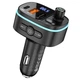 FM-трансмиттер Hoco E62 Fast PD20W+QC3.0 car BT FM transmitter Black - изображение 4