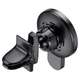 Автотримач для телефона з БЗП HOCO CA85 Ultra-fast magnetic wireless charging car holder Black (6931474745484) - изображение 3