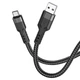 Кабель HOCO U110 Чорний USB-A to Type-C 15W 1.2м 14457 - зображення 2