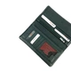 Женский кожаный кошелек на магните Karya 1161-030 зеленый - изображение 5