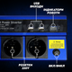 Преобразователь напряжения Andowl QY-7012Х1 1500 Ватт инвертор 1500W с модифицированным синусом Italy - изображение 3