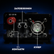 Преобразователь напряжения Andowl QY-7012Х1 1500 Ватт инвертор 1500W с модифицированным синусом Italy - изображение 4