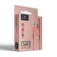 Кабель ArmorStandart AR88 USB to Lightning 2,4A 1m Peach (ARM65286) - зображення 5