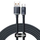 Кабель Baseus Crystal Shine USB 2.0 to Type-C 100W 2M Черный (CAJY000501) - изображение 1