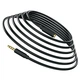AUX cable 3.5mm BOROFONE BL12 подовжувач для навушників (2M) Чорний - изображение 3
