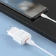 Зарядне мережеве BOROFONE BA48A Orion (1USB 2.1A) Type-C Білий - зображення 3