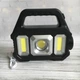 Фонарь-прожектор GARDEN на солнечной батарее с повербанком USB YD2205B COB Flashlight - изображение 1