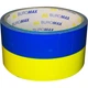 Скотч Buromax 48 мм х 35 м Синьо-жовта (BM.7007-85) - зображення 1