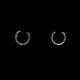 Сережки Кафи Xuping Jewelry "Класика" позолота (104331) - зображення 2