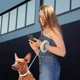 Поводок-рулетка для собак Collar WAUDOG, размер XS-M, до 40 кг, длина 2,9 м, цвет голубой - изображение 5