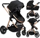 Универсальная коляска 2 в 1 MoMi Limuru Black (WOSP00029) - изображение 3