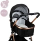 Универсальная коляска 2 в 1 MoMi Limuru Black (WOSP00029) - изображение 13