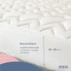 Наматрасник NORDIC 160х200х35 см TM IDEIA пл 150г/м2, натяжной с бортом по периметру, защитный - изображение 5