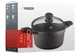 Кастрюля с крышкой VINZER Kuro Induction Line 20 см. 2,2 л. (50427) - изображение 3