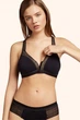 Бюстгальтер без косточек после мастектомии Gisela 0366 black 85D Черный - изображение 1