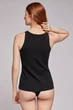 Майка на широких бретелях Gisela 0128 black 48(XL) Чорний - зображення 3