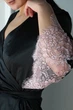 Халат с кружевом Felena Rose 234 black 44(M) Черный - изображение 4