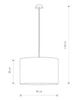 Подвесной светильник Nowodvorski 5384 Alice E27 1x60W IP20 Wh белый - изображение 2