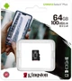 Карта памяти Kingston Canvas Select Plus microSDXC 64GB UHS-I U1 (SDCS2/64GBSP) - изображение 3