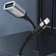 Перехідник Lightning на USB для підключення флешок female adapter XO (15 см, USB2.0 OTG). Black - зображення 3