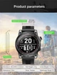 Водонепроницаемые смарт часы North Edge Cross Fit 3 с GPS, компасом и барометром Черные - изображение 5