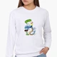 Свитшот женский Рик и Морти (Dracarys Rick and Morty) (8771-2083) Белый S - изображение 1
