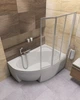 Ванна акриловая Ravak Asymmetric II 160 х 105 см (исполнение справа) (CB61000000) - изображение 3