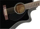 Гітара електроакустична FENDER CD-60SCE BLACK WN (228011) - зображення 3