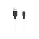 Кабель HOCO X21 USB to iP 2A, 1m, silicone, TPE connectors, Black+White (6957531071365) - зображення 1