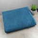 Комплект махровых полотенец Уельс 2шт GM Textile 50х90см, 70х140см 500г/м2 (Синий) - изображение 6