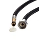 Шланг для змішувача AQUASTRONG Nylon довгий штуцер M10х1/2" 120 см (AS340120) - изображение 2